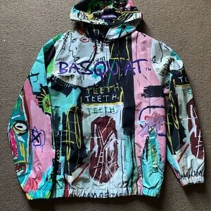 Member only Basquiat wind breaker